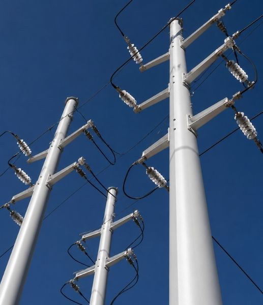 prfv para líneas eléctricas